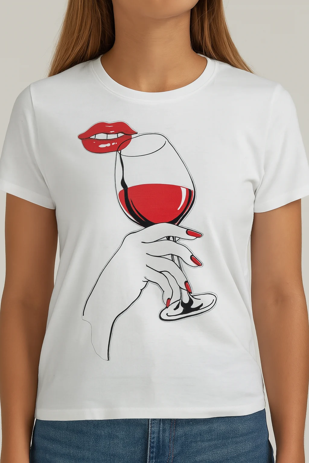 Bling on Wine tshirt design customized tshirt